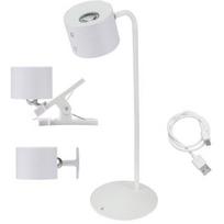 Beper Stalo lempa P201UTP303, 5V, 150lm, 2.3W, reguliuojama balta šviesa, jutiklinis jungiklis, lankstus dizainas