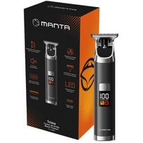 Manta Plaukų kirpimo mašina HT-02BK, 8 antgaliai, IPX7, USB-C, 0.5mm-9mm, 120min akumuliatoriaus veikimo laikas