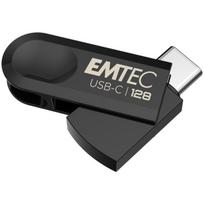 Emtec USB atmintinė ECMMD128GC283, 128GB, USB 3.2, 80Mbps, 20Mbps, juoda, plastikas
