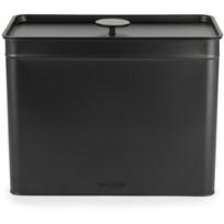 Salter Duonos dėžė BW124581EU7, 14.2l, juoda, anglies plienas, 26.2x18.8x33.8cm