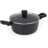 Russell Hobbs Puodas RH03265EU7, 24cm, aliuminis, stiklinis dangtis, elektrinis, dujinis, keraminis, indukcinis, Thermo-Spot