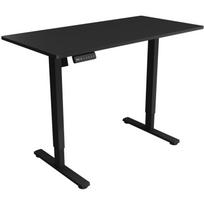 White Shark Žaidimų Stalas DARK-OBSIDIAN-1, 710–1160mm, 1200×600mm, 50kg, elektrinis aukščio reguliavimas, plienas/aliuminis