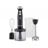 Beper Panardinamasis blenderis P102FRU151, 1000 W, juodas/nerūdijančio plieno, 4 peiliai, 0.5 l smulkintuvui
