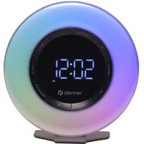 Denver žadintuvas CRL-342 111131010030, FM radijas, 300g, LED ekranas, USB-C, CR2032, pabudimo šviesa, atidėjimo funkcija