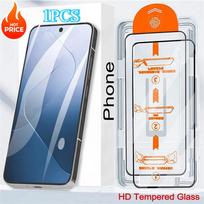 1 vnt. HD dulkėms atsparus grūdintas stiklas Xiaomi 14T 14 13 12T Pro 8K oleofobinė danga ekrano apsauga lengvas montavimas stiklas Xiaomi Mi 9 SE gryna