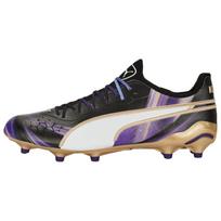 Silni x Puma King Ultimate FG AG Elements Pack Men Sneakers Black Gold Team-Violet 107317-01 42.5