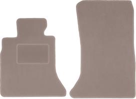 Beige front floor mats for: BMW 5 F11 estate (2010-2013)