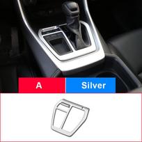 For Toyota RAV4 XA50      2024 RAV 4 Hybrid ABS Carbon Car Gear Shift Panel Decoration Cover Accessories A Silver