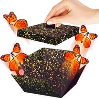 Anniversary Surprise Flying Butterfly Box Party Decorations Surprise Gift Box  Valentine's Day B