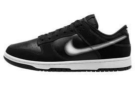 Nike Dunk Low Airbrush Swoosh Black FD6923-001 45.5