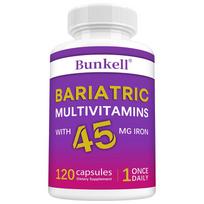 Multivitaminų kapsulės specialiai svorio metimui, kuriose yra 45 mg geležies - 120 kapsulių 120 Capsules
