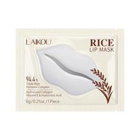 LAIKOU rice lip mask 6g hydrating and moisturizing lip care 1pcs