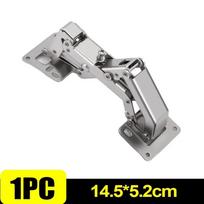 Cabinet Hinges 130-170 Degree Adjustable Metal Hinge Wardrobe Cupboard Door Hidden Hydraulic Soft Close Hinge Hardware Tools