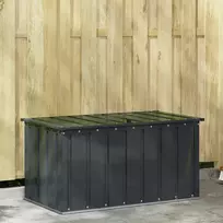Sodo saugojimo dėžė Juoda 101 x 56,5 x 50 cm Plienas