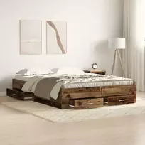 Lovos rėmas Senovinis medis 160 x 200 cm Apdirbta mediena