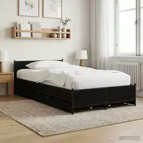 Lovos Rėmas su Galvūgaliu su stalčių Juodojo ąžuolo 80 x 200 cm
