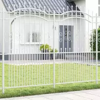 Sodo tvora KAMPEN 240 x 228 cm Mesh Balta