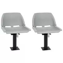 Valties sėdynės su kojomis su 360° pasukimo mechanizmais, 2vnt.