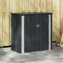 Sodo saugojimo dėžė Juoda 101,5 x 57 x 100,5 cm Plienas