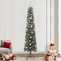 Dirbtinė Kalėdų eglutė Žalia 240 cm PVC, plastikas ir plienas