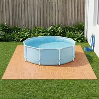 Baseino grindų kilimas 50 pcs Medis 18 m² EVA puta