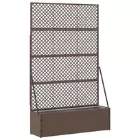 Sodo trelių vazonas Ruda 105 x 30 x 170 cm Metalas