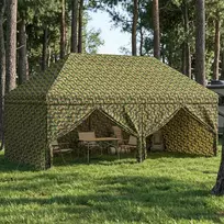 Kanopė su 4 šoninėmis sienelėmis 2,9 x 5,8 m