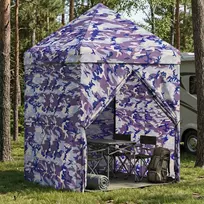 Pop-up Gazebo su 4 Šoninėmis Sienelėmis 2 x 2 m