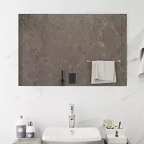 LED vonios veidrodis Skaidrus 90 x 60 cm grūdintas stiklas
