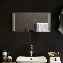 LED vonios veidrodis Skaidrus 60 x 30 cm grūdintas stiklas