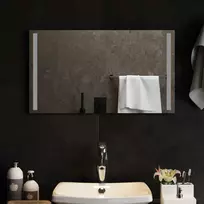LED vonios veidrodis Skaidrus 70 x 40 cm grūdintas stiklas