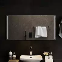 LED vonios veidrodis Skaidrus 100 x 50 cm grūdintas stiklas