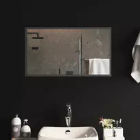 LED vonios veidrodis Skaidrus 70 x 40 cm grūdintas stiklas