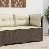 1-Vietis Sodo Sofas su Pagalvėlėmis, Atrodo kaip Ratano PP