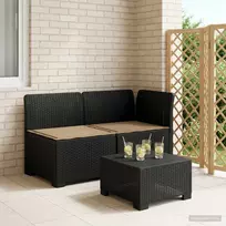 2-Vietis Sodo Sofas su Pagalvėlėmis, Atrodo kaip Ratano PP