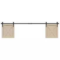 stumdomų spintelių durų komplektas 200 cm anglinis plienas