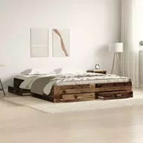 Lovos rėmas Senovinis medis 180 x 200 cm Apdirbta mediena