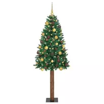 Lieknas Kalėdų eglutė Žalia 210 cm PVC ir kietasis pušų medis