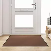 Durų kilimėlis Ruda ir juoda 120 x 180 cm 100% poliamidas