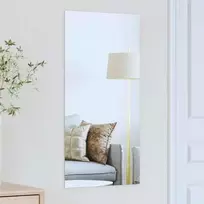 Sieninis veidrodis Stačiakampio 40 x 80 cm grūdintas stiklas