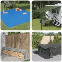 Tent su kilpom Balta 6 x 6 m 260 gsm PE
