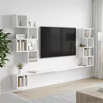 Sieninis televizoriaus stovas Balta 200 x 15 x 94 cm