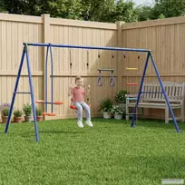 Lauko supirčių komplektas Įvairiaspalvis 330 x 185 x 185 cm