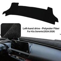 Dashboard Cover Pad for Toyota Prius 2022-2025 Sunshade Protector Anti-UV Dash Mat Non-Slip Interior Moulding LHD Carpet raudona
