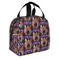 Italian Brainrot John Pork is Calling Resuable Lunch Box Women Funny Meme Cooler Thermal Food Insulated Lunch Bag Office Work One Size
