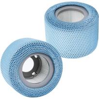 2pcs Hot Tub Filters and 2pcs Mesh Cover for MSpa Inflatable Pools, Enhanced Version Filter Cartridge Pump Fit for MSPA All Current Hot Tubs 2PCS