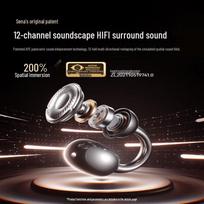 SANAG S7S AI Open-Ear Noise-Cancelling Bluetooth Clip-On Headphones