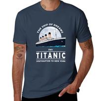 A 1912 Vintage Titanic Voyage Ship Cruise Gift Tshirt Casual All Match Short Sleeve Tshirt S