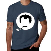 Georges Brassens Marškinėliai Madingi Laisvalaikio Trumpomis Rankovėmis Marškiniai S black