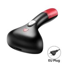 Mini Handheld Travel Steamer With Detachable Steam Plate For Home And Office Garment Care Black EU
